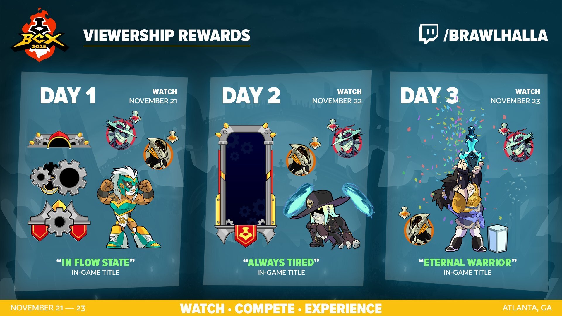 Viewership Rewards for BCX2025